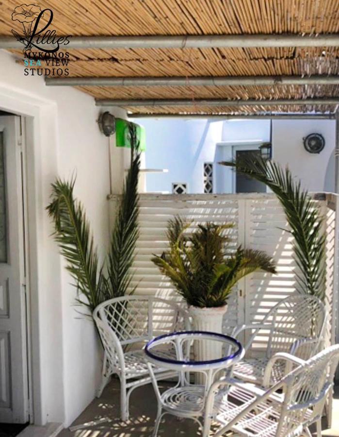 Lillies Mykonos Sea View Studios Тоурлос Экстерьер фото