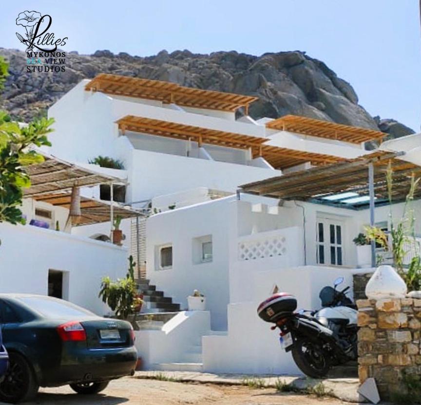 Lillies Mykonos Sea View Studios Тоурлос Экстерьер фото