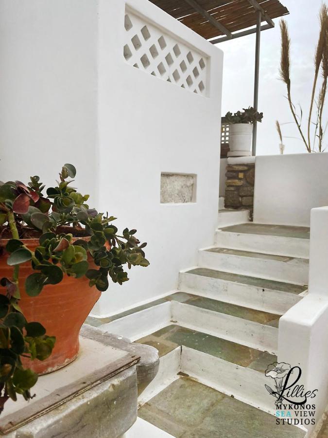 Lillies Mykonos Sea View Studios Тоурлос Экстерьер фото