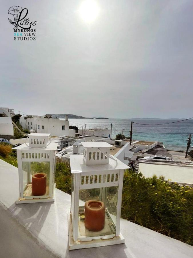 Lillies Mykonos Sea View Studios Тоурлос Экстерьер фото