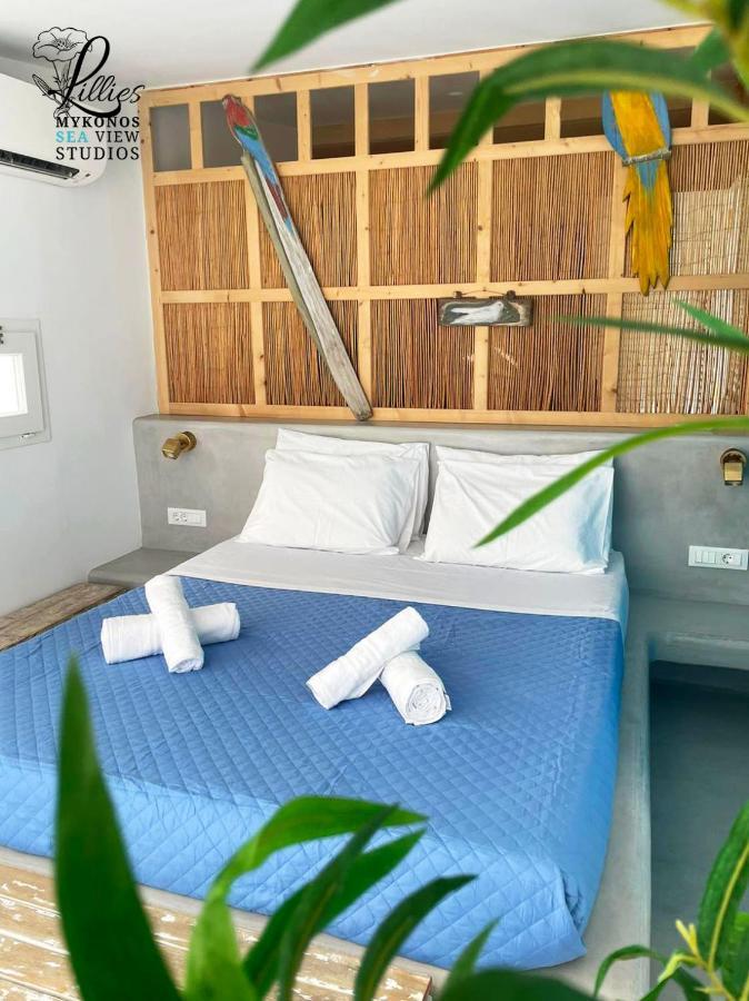 Lillies Mykonos Sea View Studios Тоурлос Экстерьер фото
