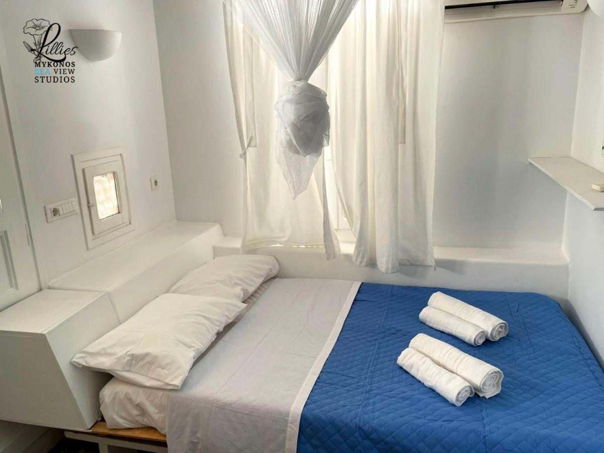 Lillies Mykonos Sea View Studios Тоурлос Экстерьер фото