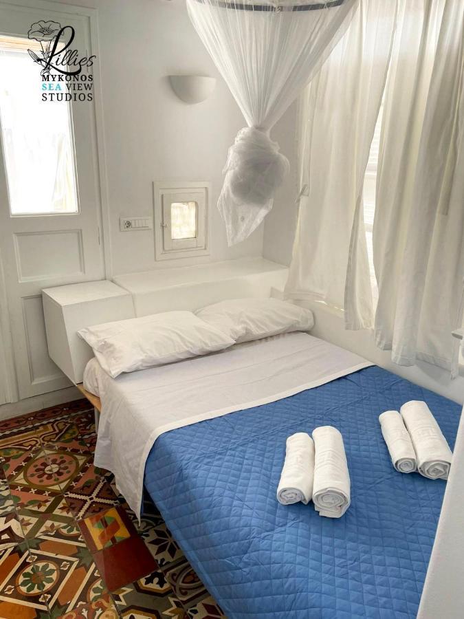 Lillies Mykonos Sea View Studios Тоурлос Экстерьер фото